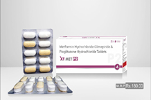 top pharma products of Atlina Lifesciences Karnal Haryana - 	xt met p2 tablets.jpeg	